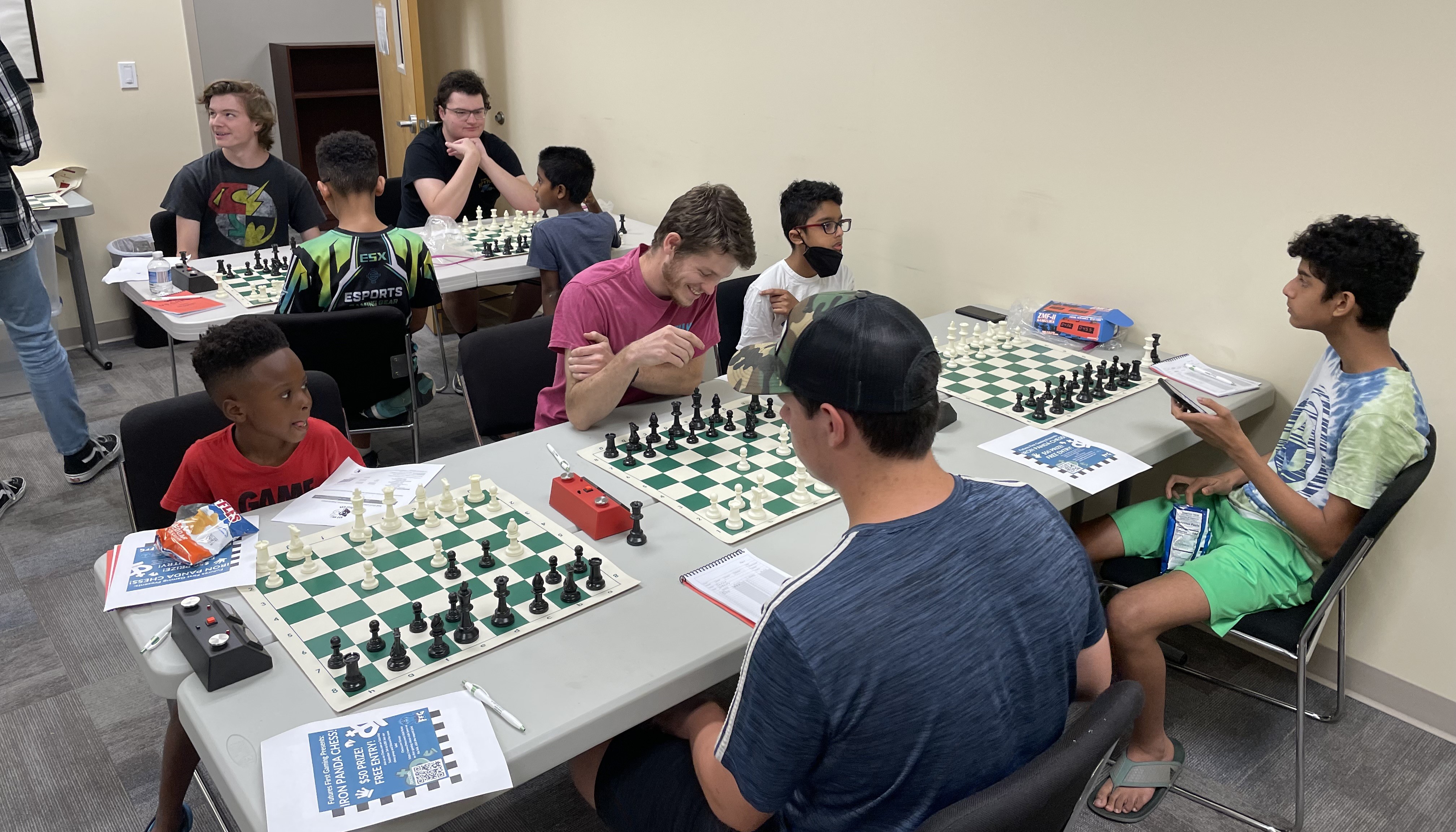 Bad Wolf Chess Club Logo